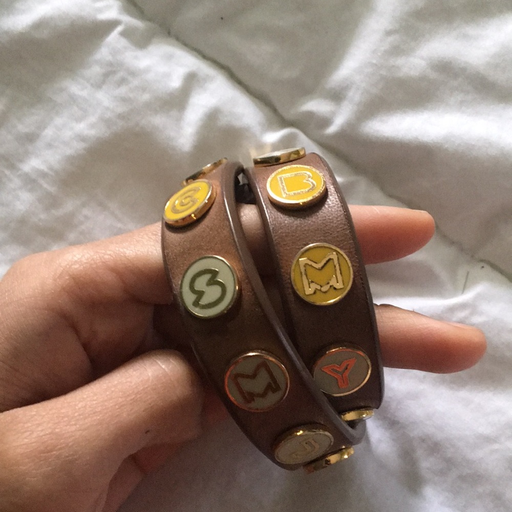 Marc by Marc Jacobs Leather Wrap Bracelet